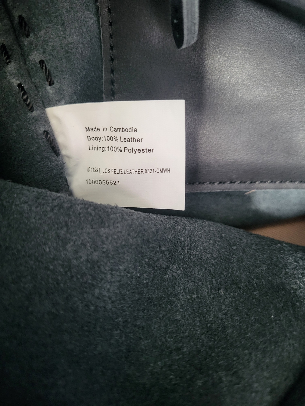The Sak Los Feliz Black 100% Leather Crossbody Bag With Snap Enclosure - Picture 4 of 4